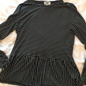Old Navy peplum top